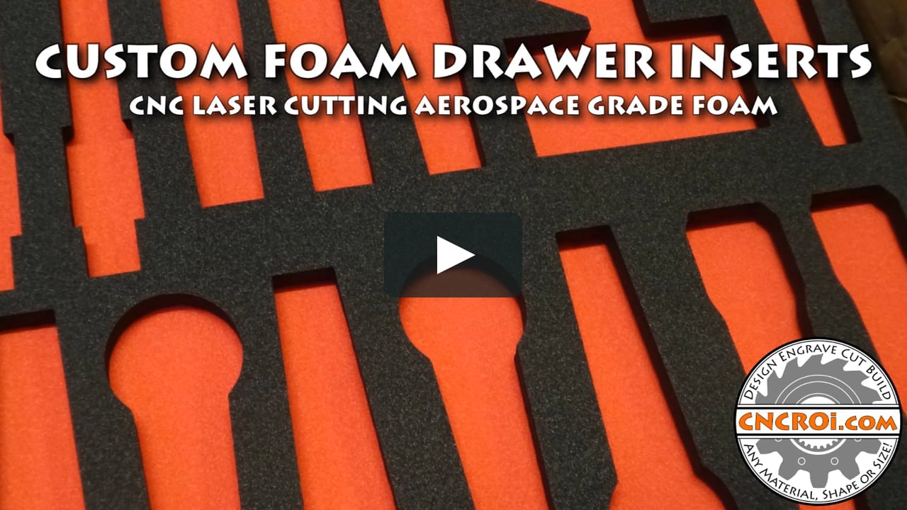 Custom Foam Drawer Inserts Cnc Laser