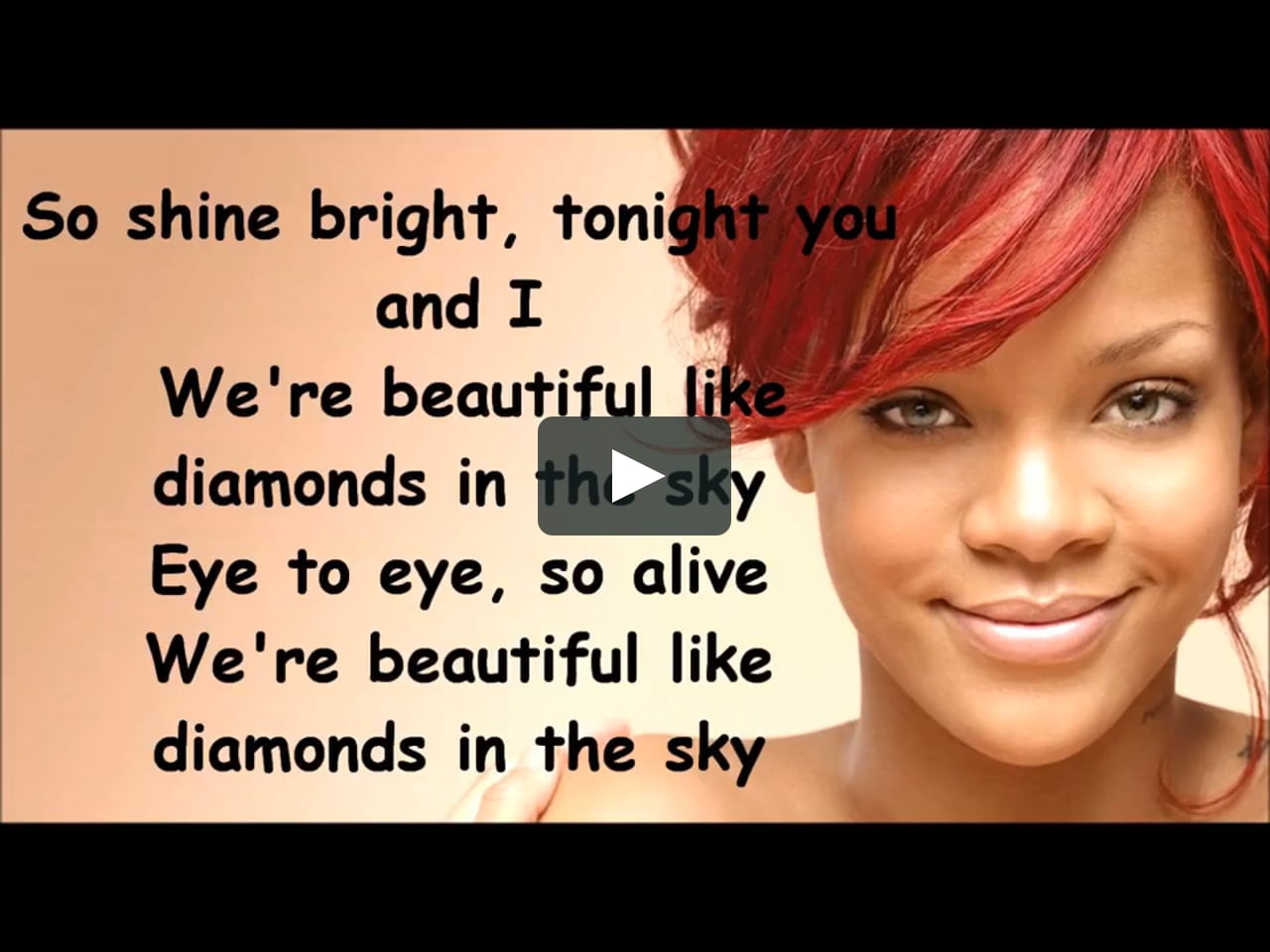 rihanna shine bright like a diamond youtube