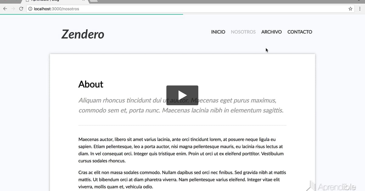27. Quitando el hash de la URL