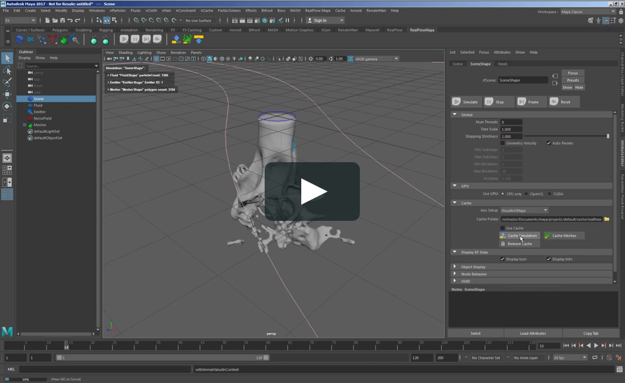 realflow maya