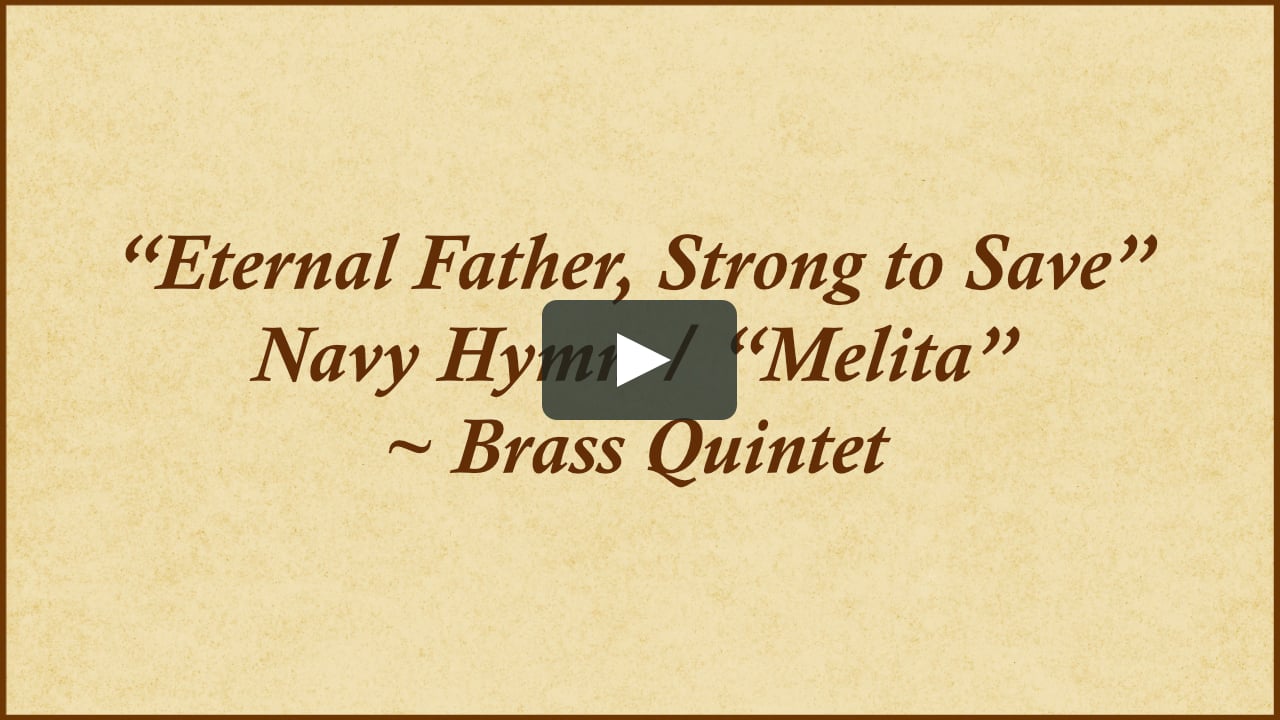 navy hymn brass quintet sheet music pdf