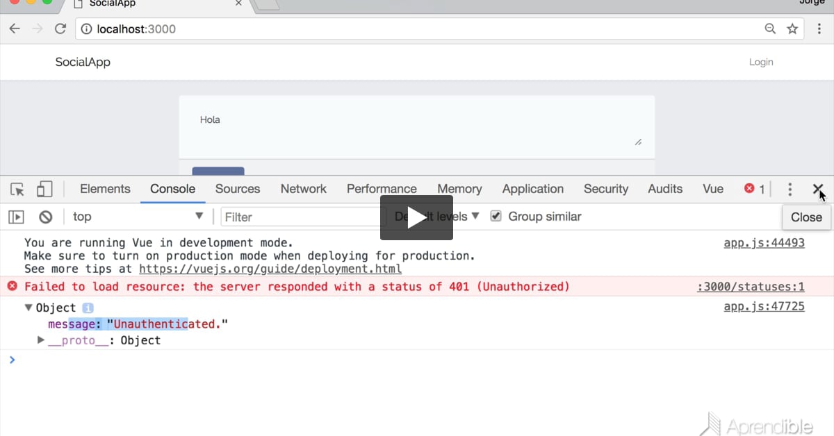 13. Componente para crear estados