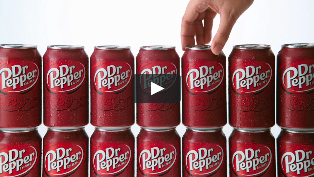 Dr Pepper Digital Cans.