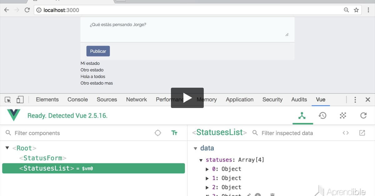 15. Probando el listado de estados con Dusk