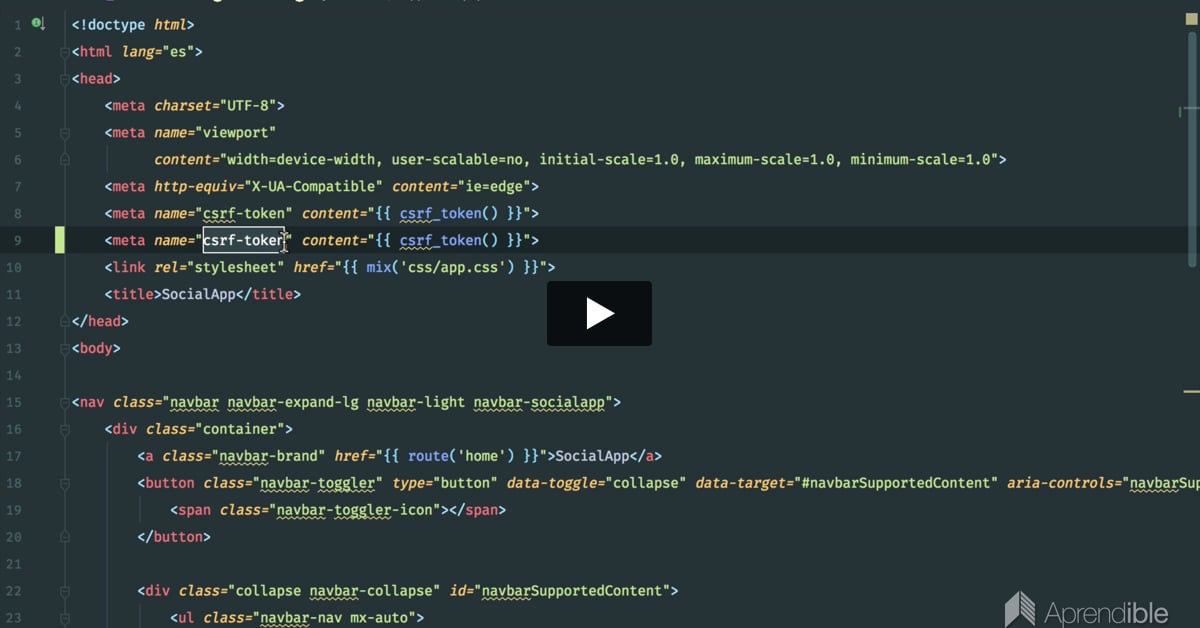 19. Obteniendo el usuario autenticado con Vue.js