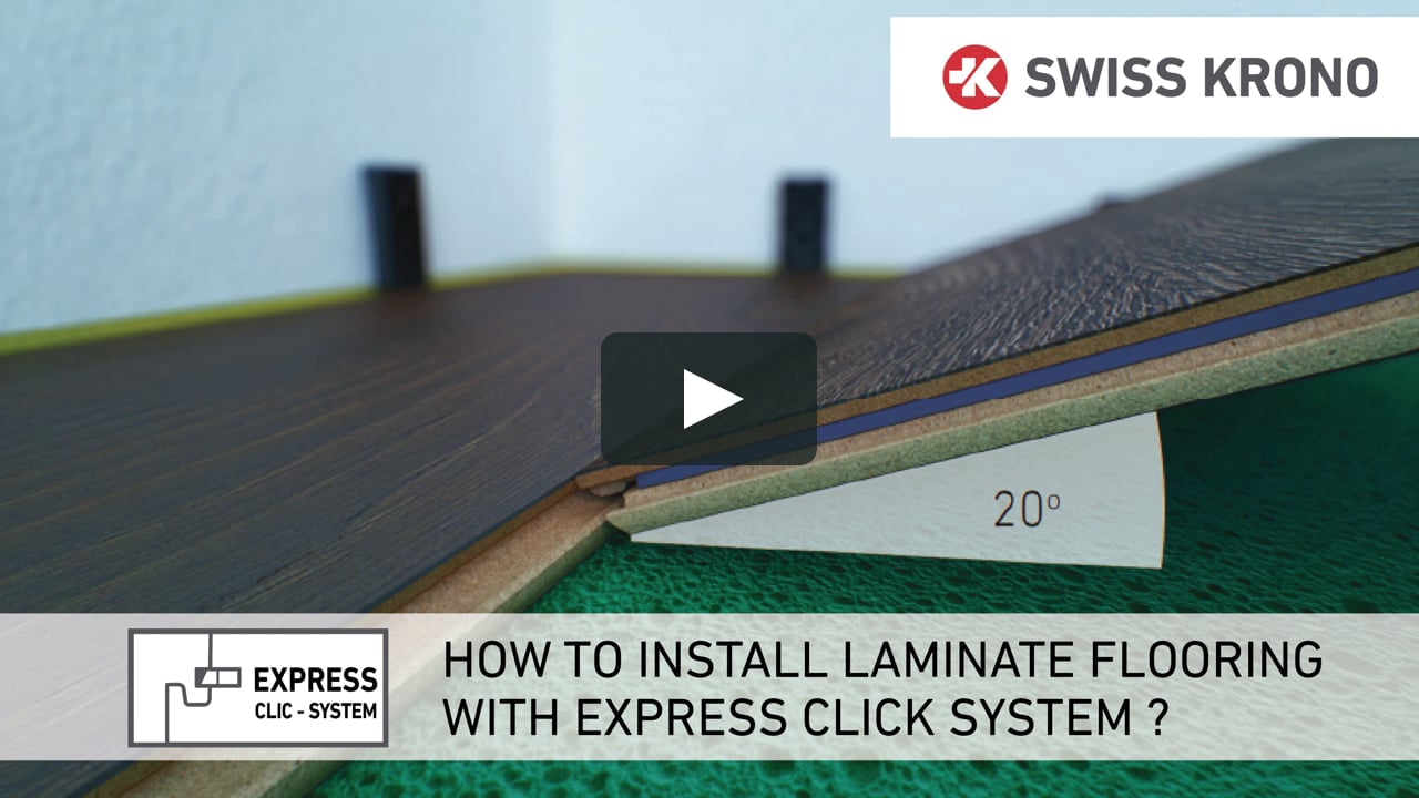 How To Install Laminate Flooring With, How To Lay Swiss Krono Flooring