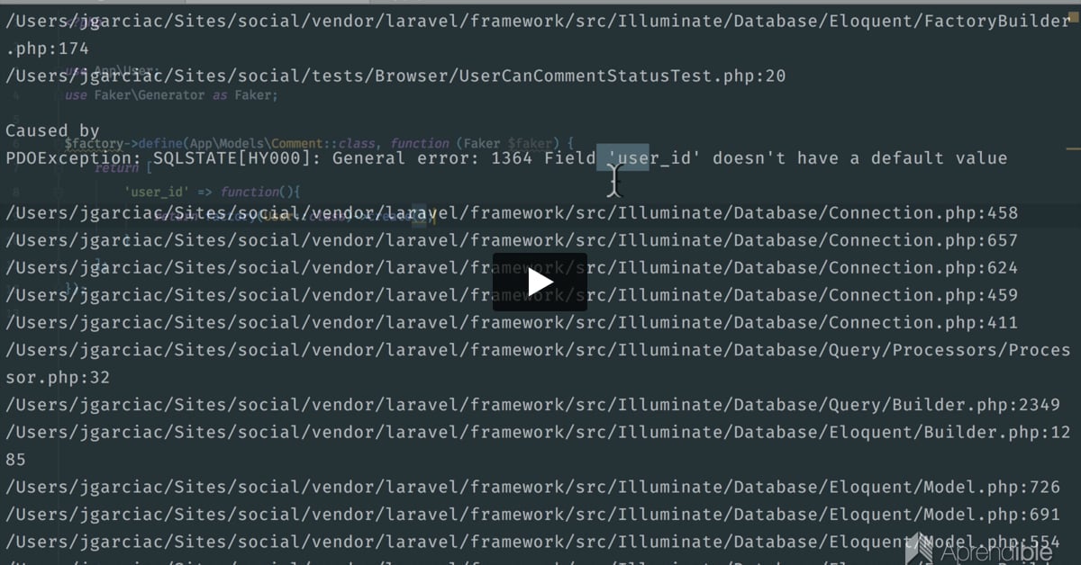 31. Probando el listado de comentarios