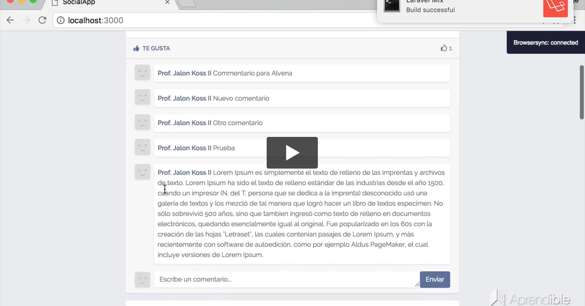 33. Diseñando los comentarios