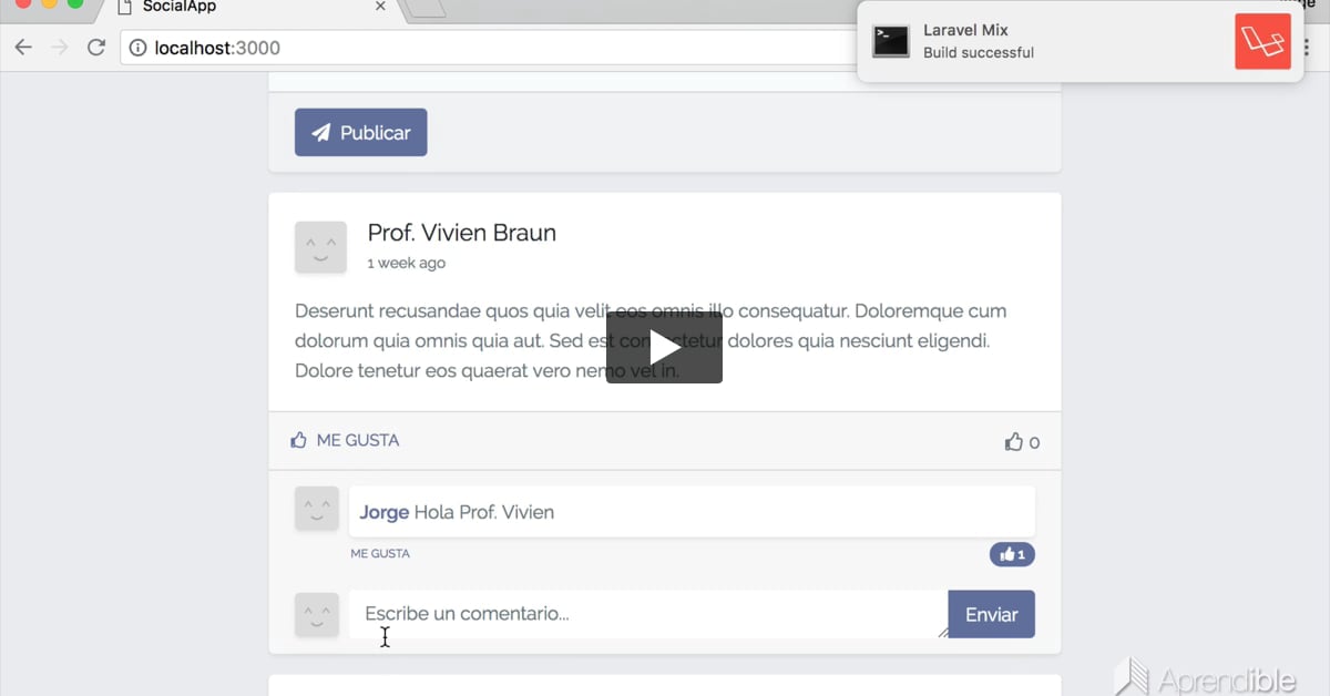 42. Diseñando el botón Like de los comentarios