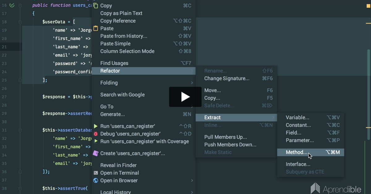 46. Testeando la validación de registro