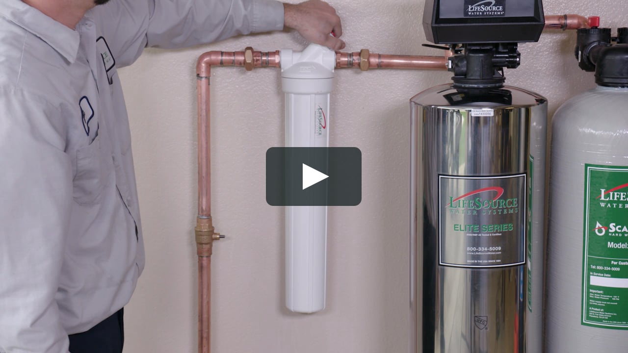 Lifesource Pre Sediment Filter Change On Vimeo Lifesource Pre Sediment Filter Change On Vimeo