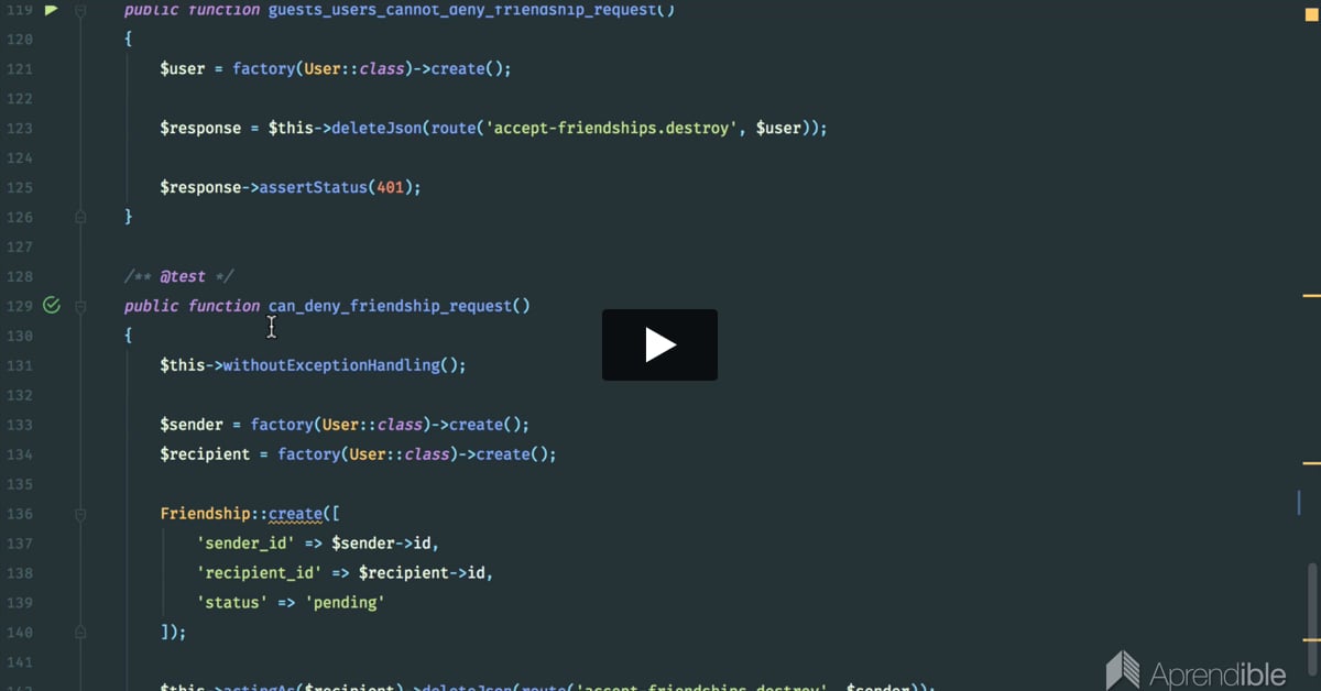 55. Denegar solicitud con Vue.js