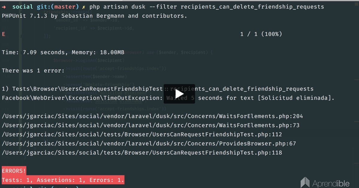 56. Eliminar solicitud con Vue.js