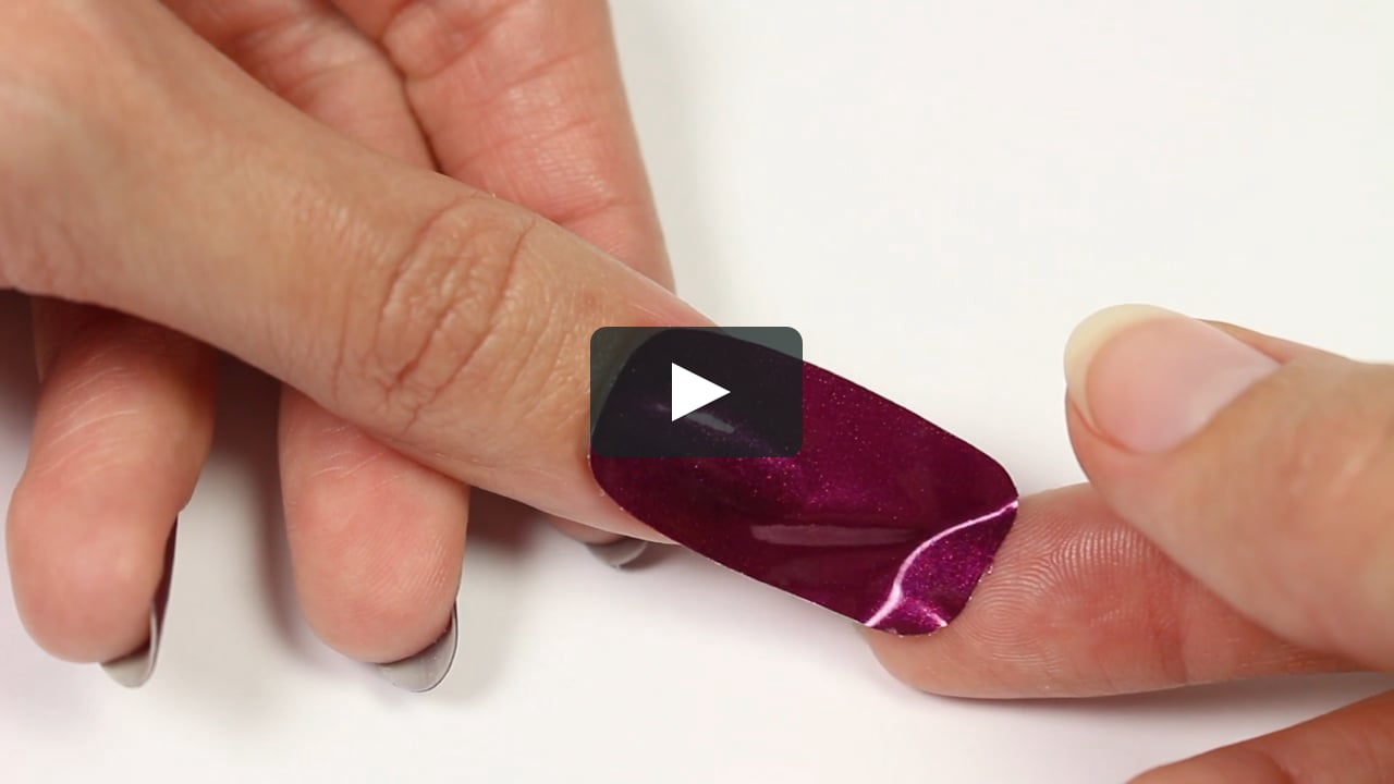 How to Apply Color Street Color and Design Nail Polish Strips on Vimeo