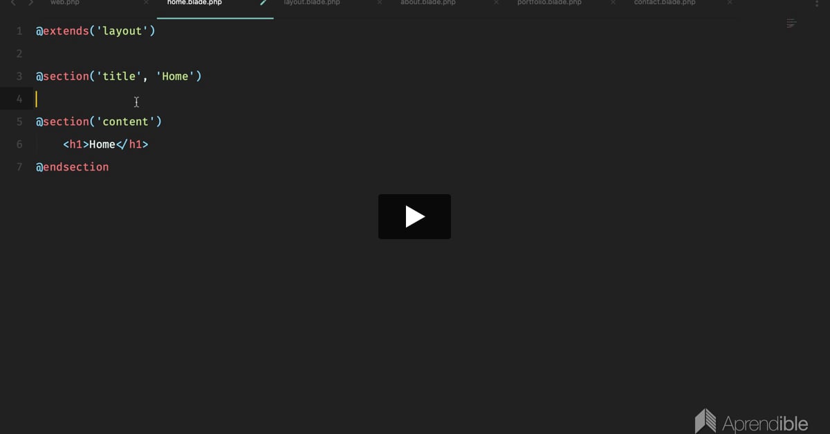 9. Blade, el motor de plantillas