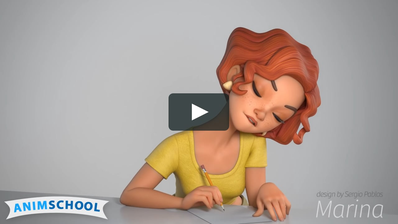 Announcing! Marina is AnimSchool's charming new character rig. on Vimeo