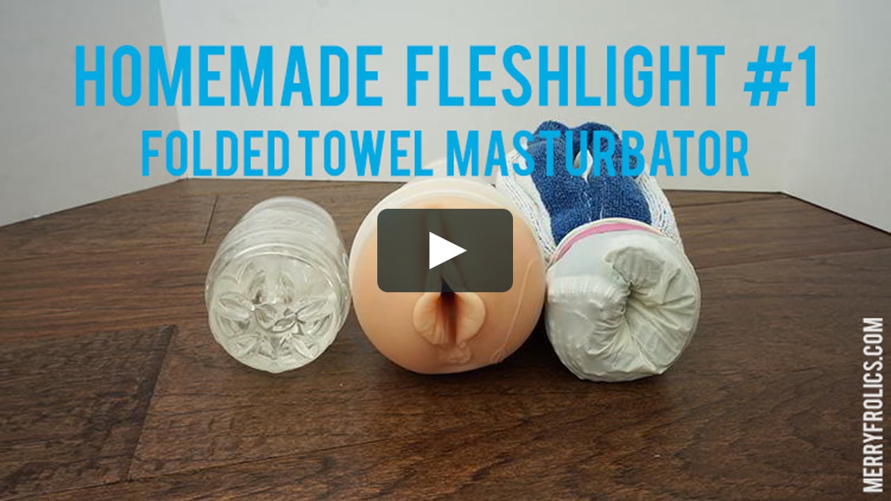 Homemade Fleshlight #1: How to Make a Folded Towel Masturbator.