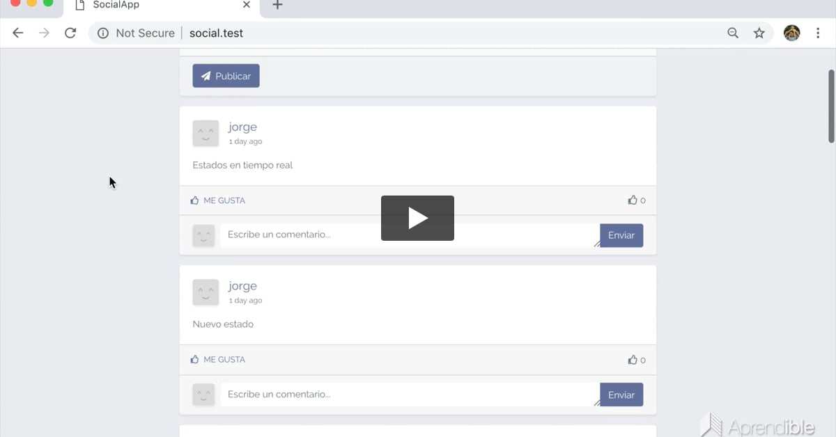 66. Comentarios en tiempo real - parte 1