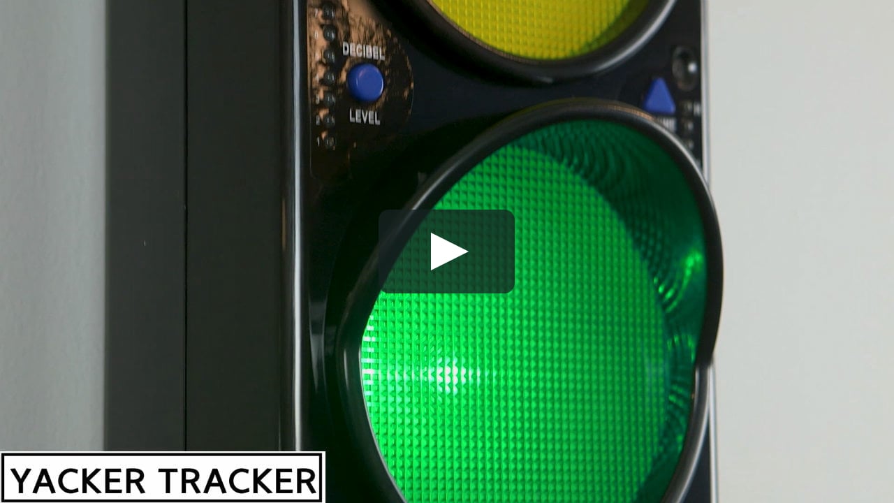Yacker Tracker Noise Detector 17 x 5.5 x 5 in. 