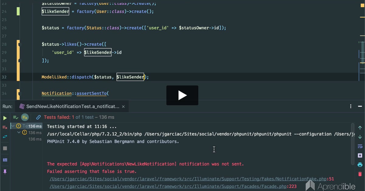 76. Cómo testear Notificaciones - parte 1