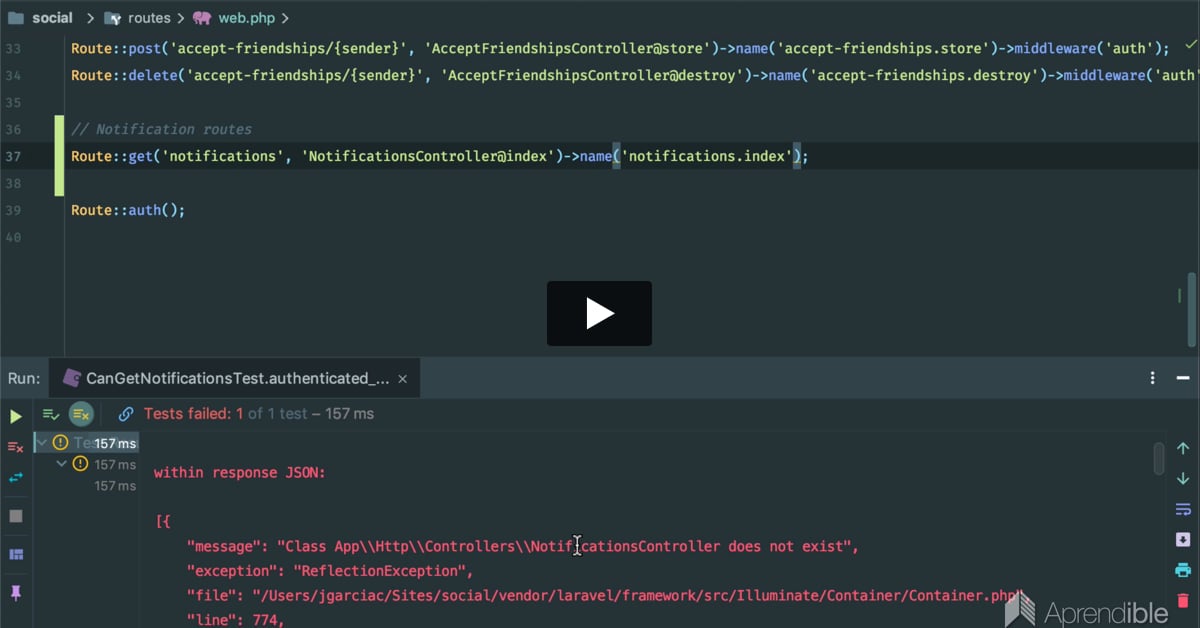 78. Obteniendo las notificaciones