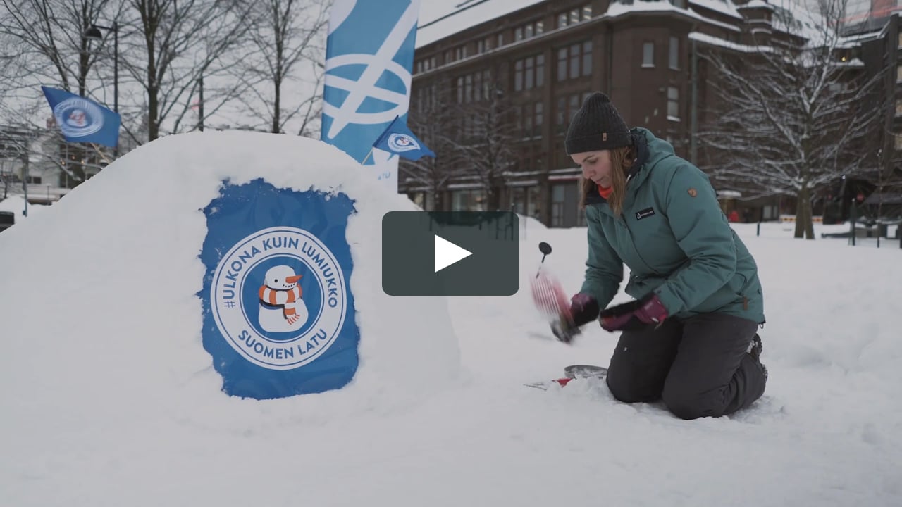 Kansanedustajat avasivat Ulkona kuin lumiukko -kampanjan on Vimeo