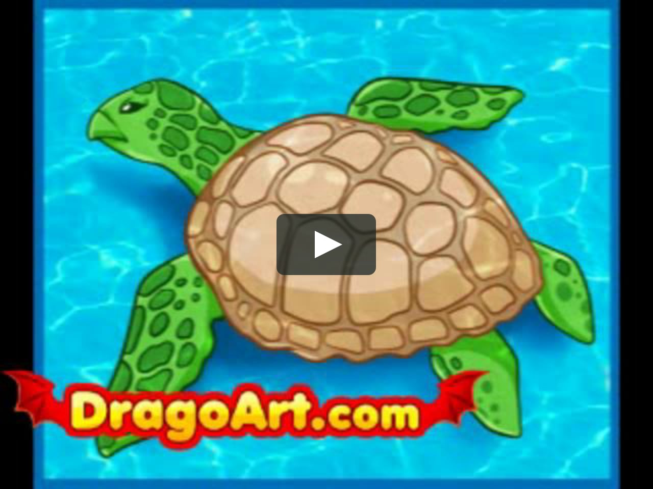Детские рисунки черепахи