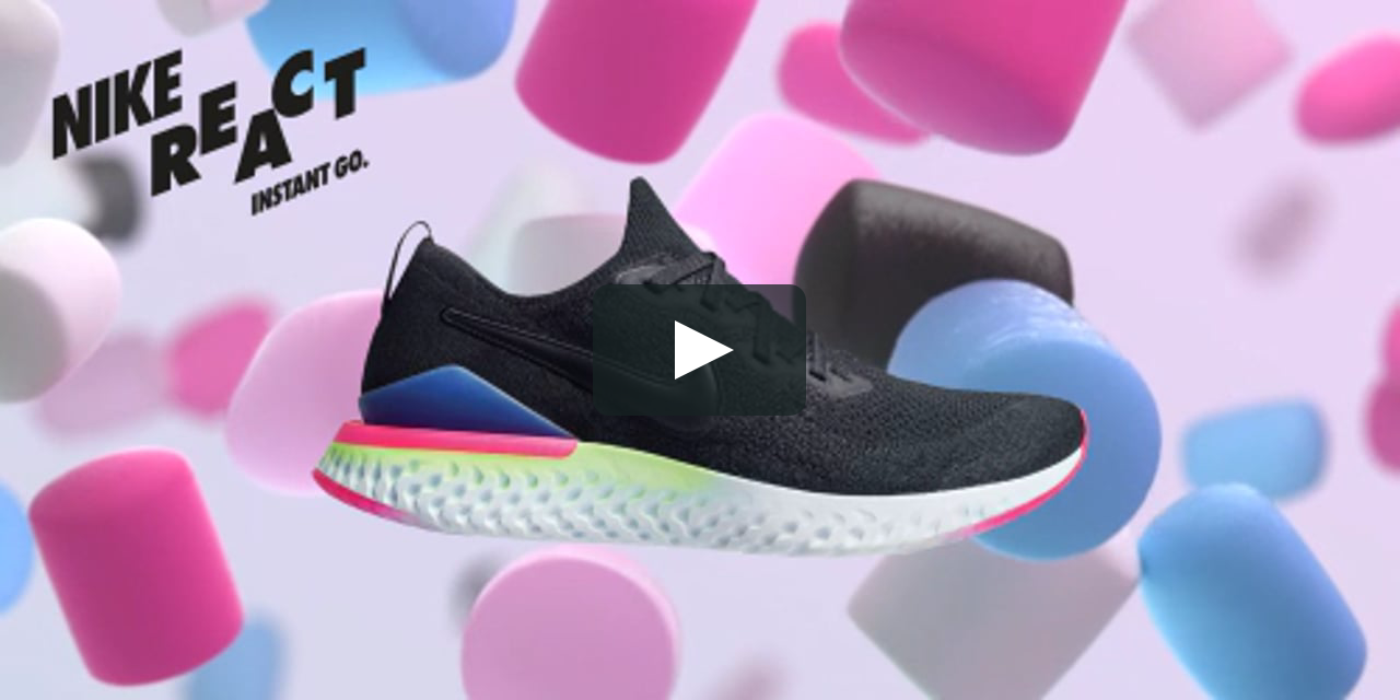 Nike Epic React Flyknit 2. Instant on