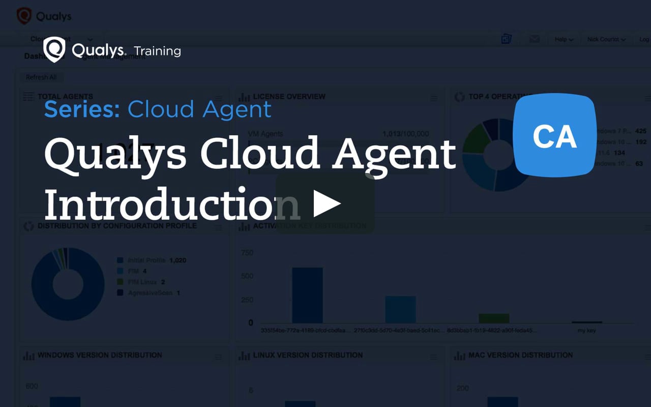 Qualys Cloud Agent Introduction On Vimeo Qualys Cloud Agent Introduction On Vimeo