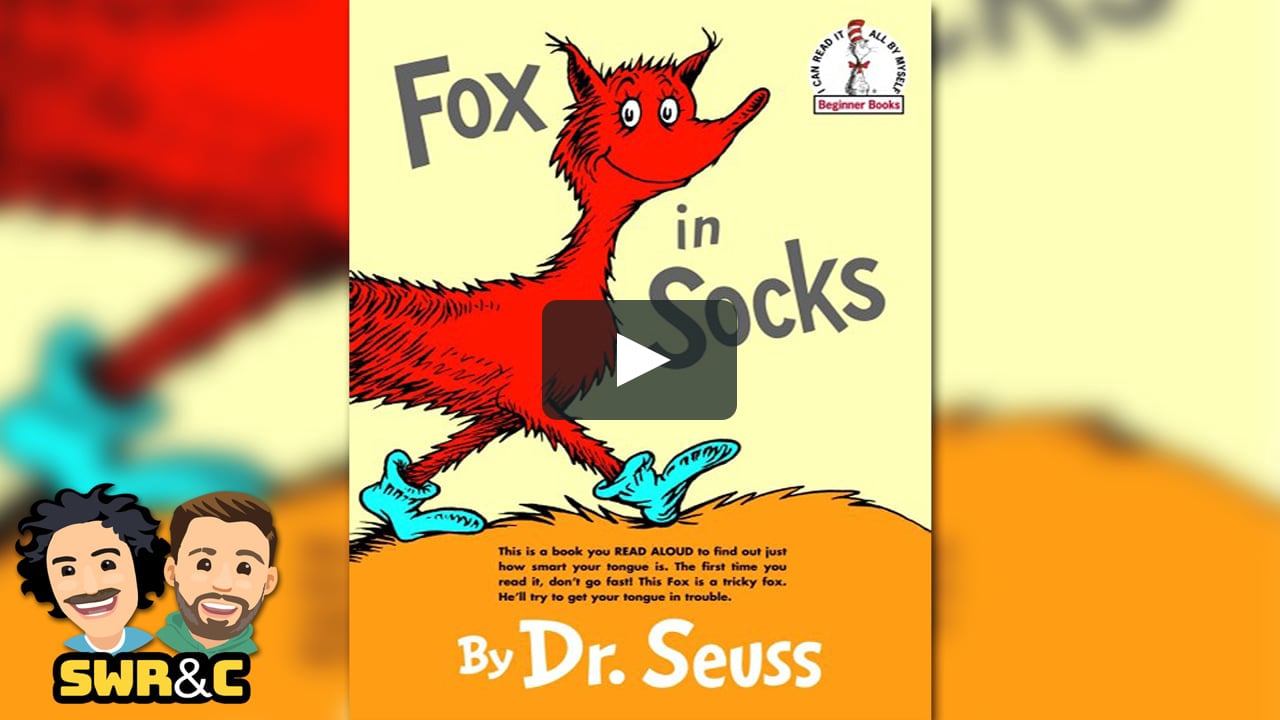 Seuss Fox in Socks 1st Grade Reading Book & Cartridge New Sealed LeapPad Dr 