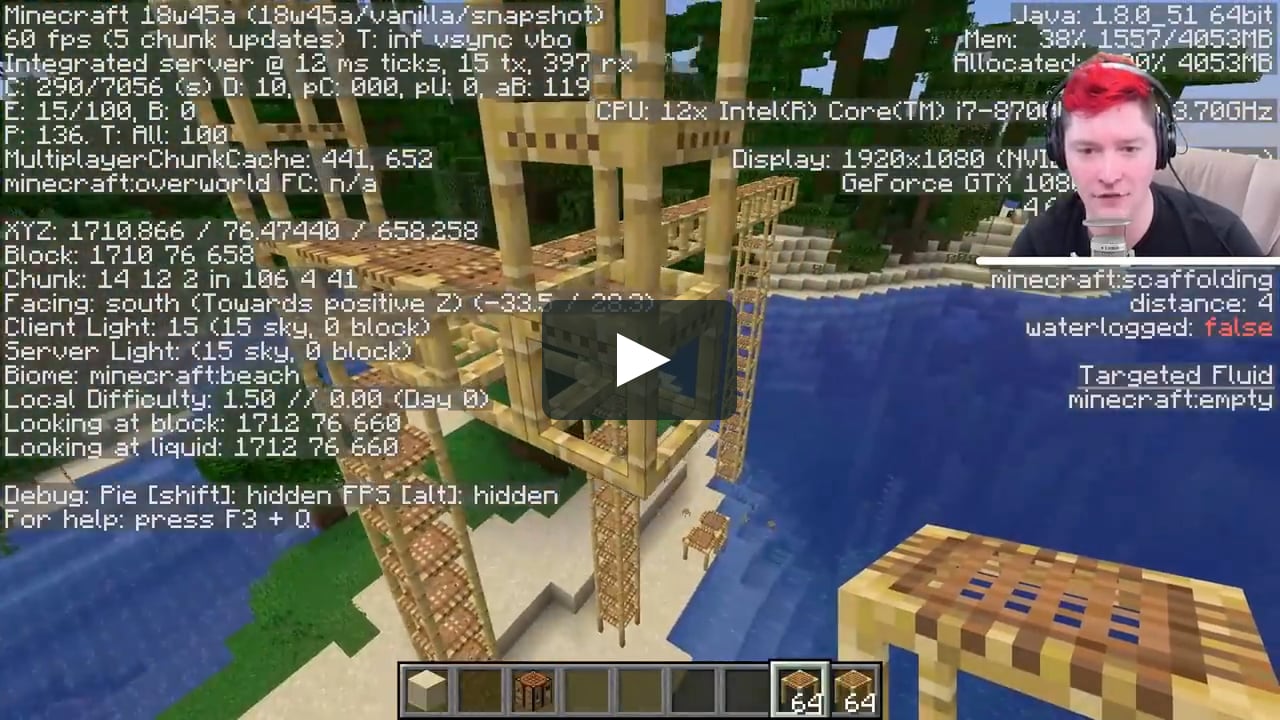 Everything About The Scaffolding In Minecraft Mp4 On Vimeo Everything About The Scaffolding In Minecraft Mp4 On Vimeo