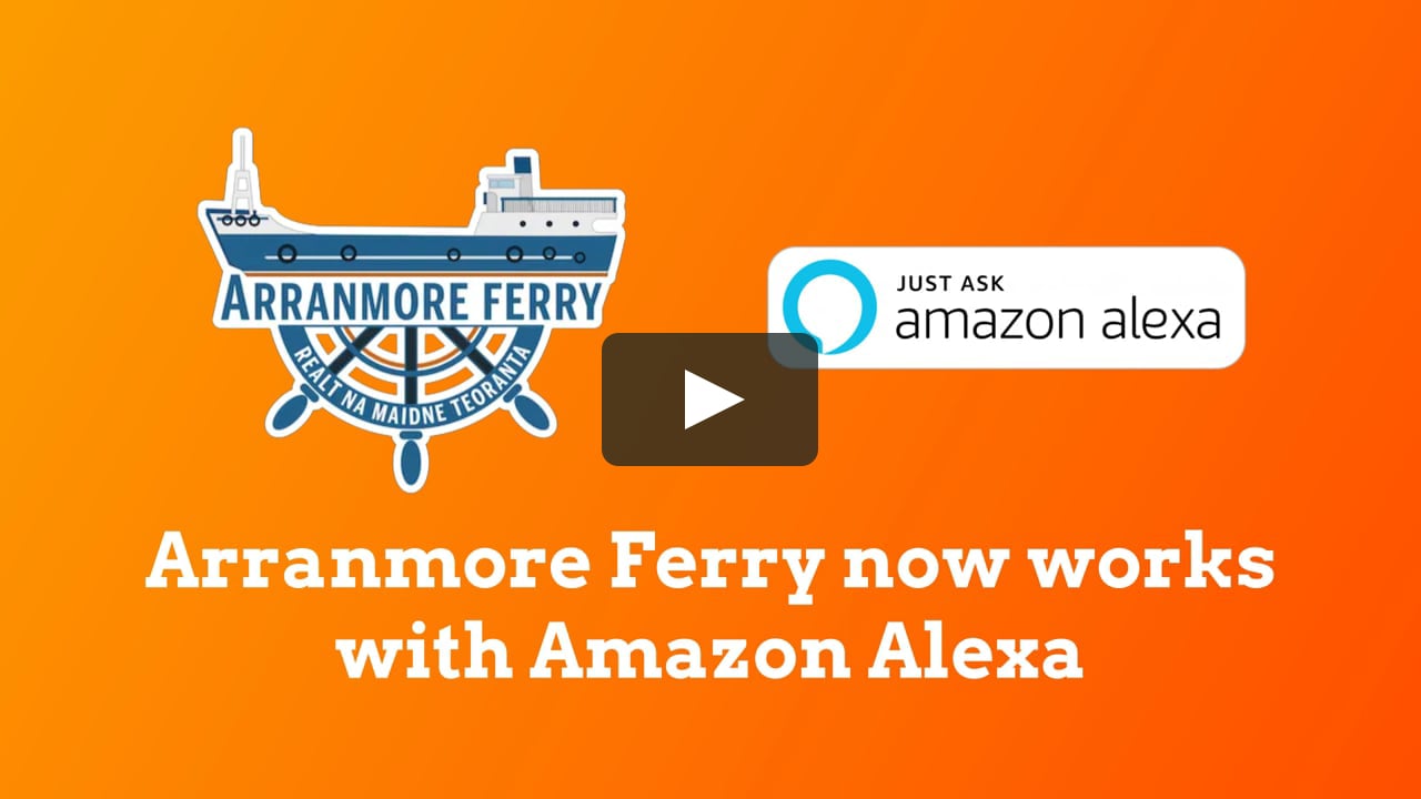 sporadisk Som Forhandle Arranmore Ferry Alexa Advert on Vimeo