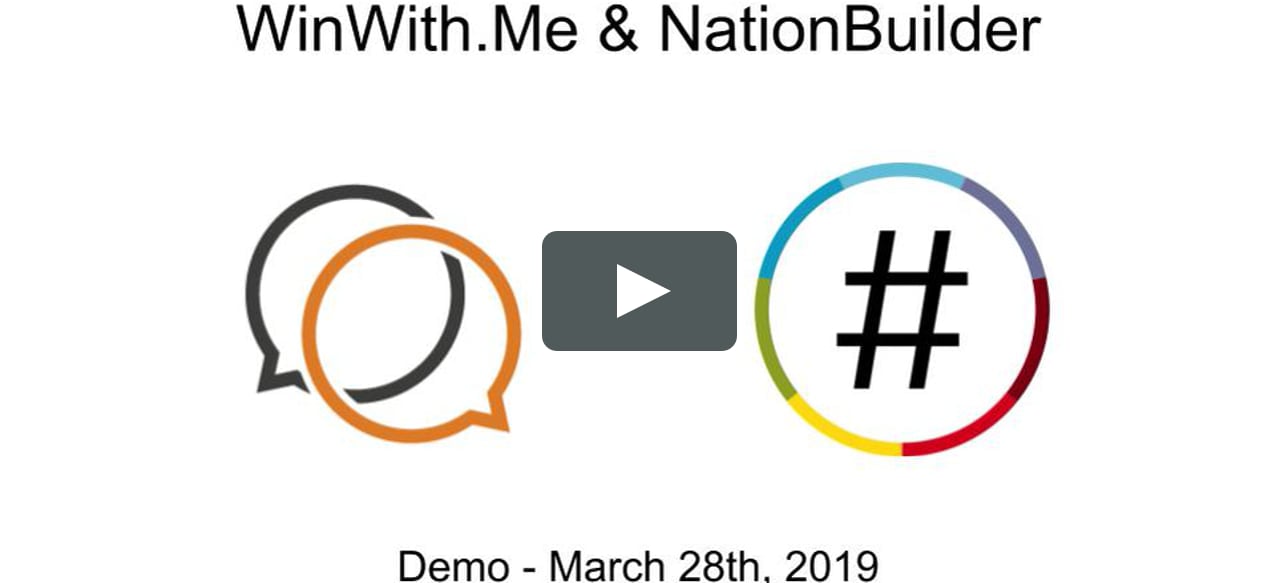 WinWith.Me & NationBuilder - Custom Facebook Messenger Bots on Vimeo