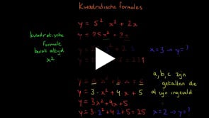 Kwadratische formules