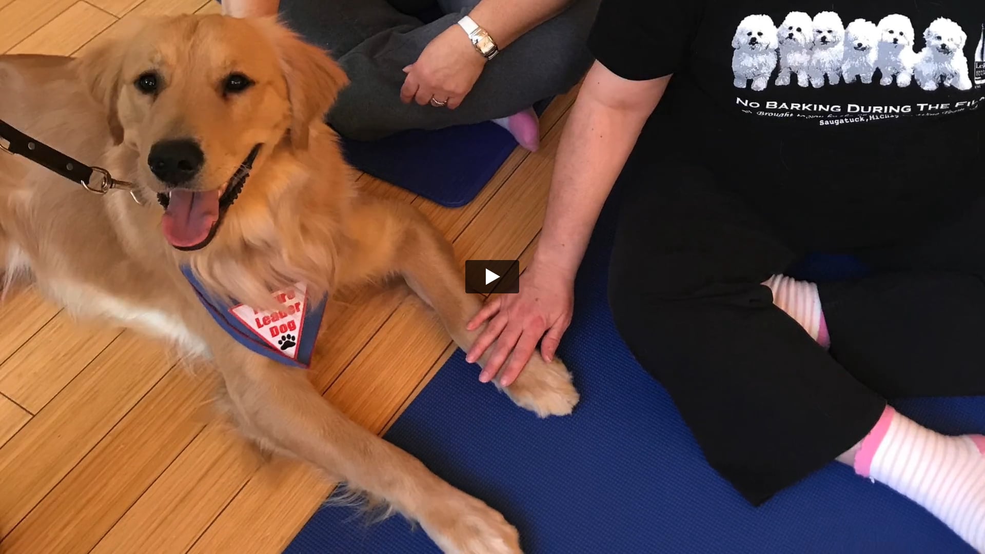 UpDog Yoga & Leader Dogs for the Blind "Puppy Love Yoga" Video