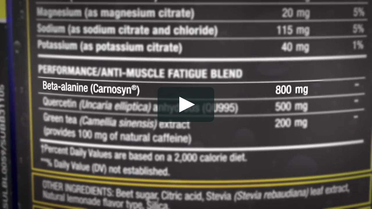 Beachbody energize nutrition info