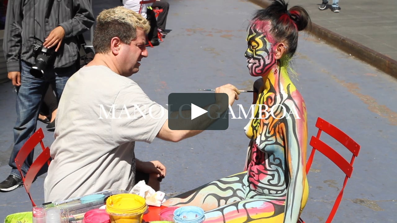 BODY PAINTING : FLORAL on Vimeo
