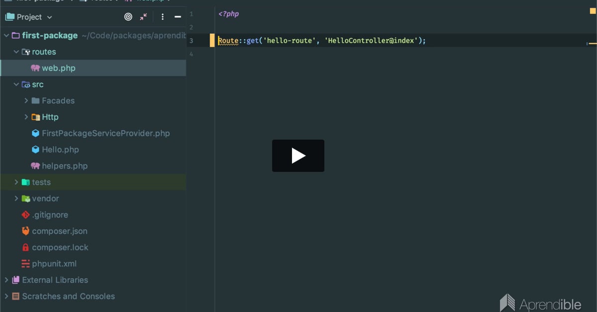 8. Cómo agregar controladores a los paqutes