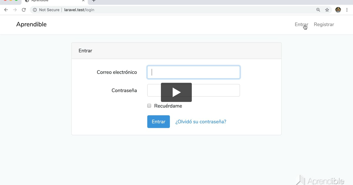 31. Implementando Login y Registro