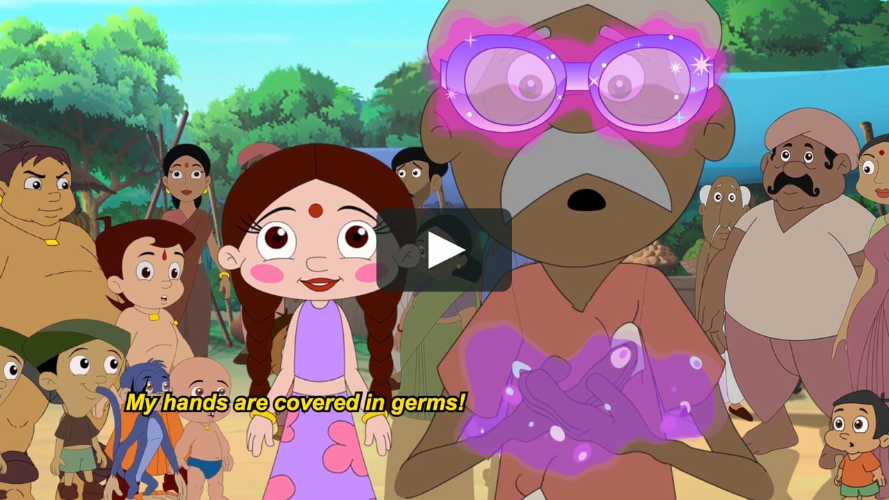 Hygiene with Chhota Bheem | Story2: The Poop Monster & the Hidden Germs  (Hindi) on Vimeo