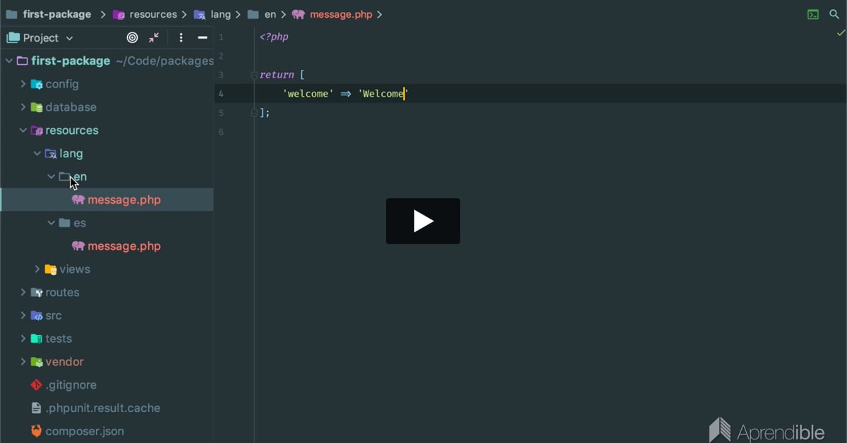 14. Cómo agregar traducciones a los paquetes