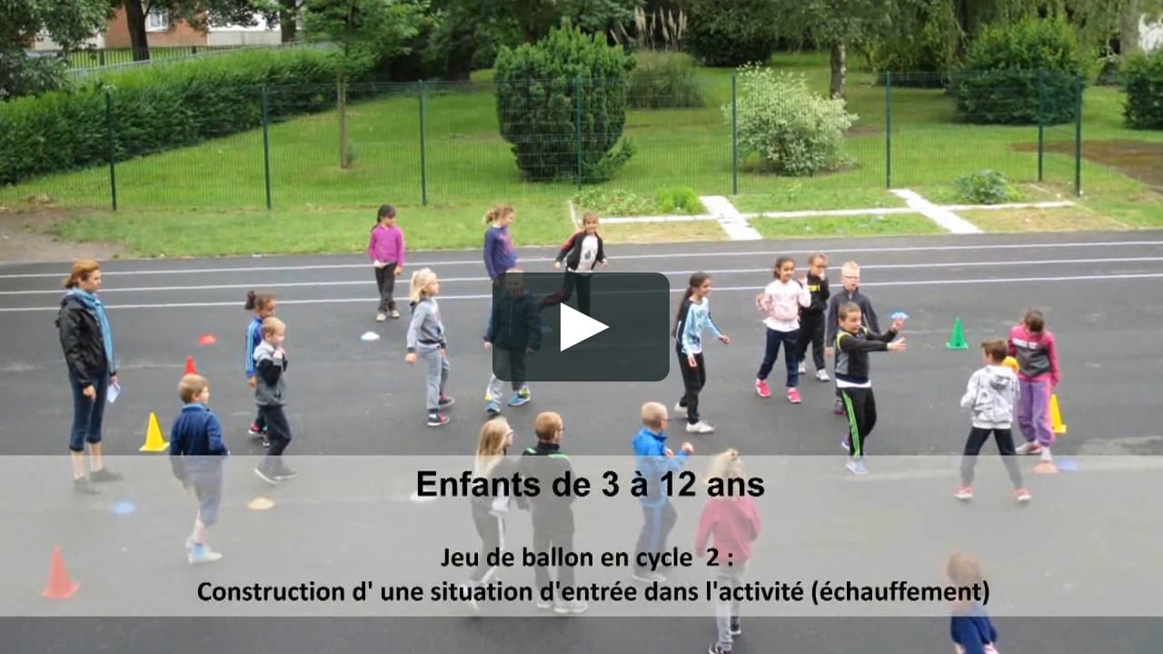 Jeu De Ballon Cycle 2 Construction D Une Situation D Entree En Activite Echauffement On Vimeo Jeu De Ballon Cycle 2 Construction D Une Situation D Entree En Activite Echauffement On Vimeo