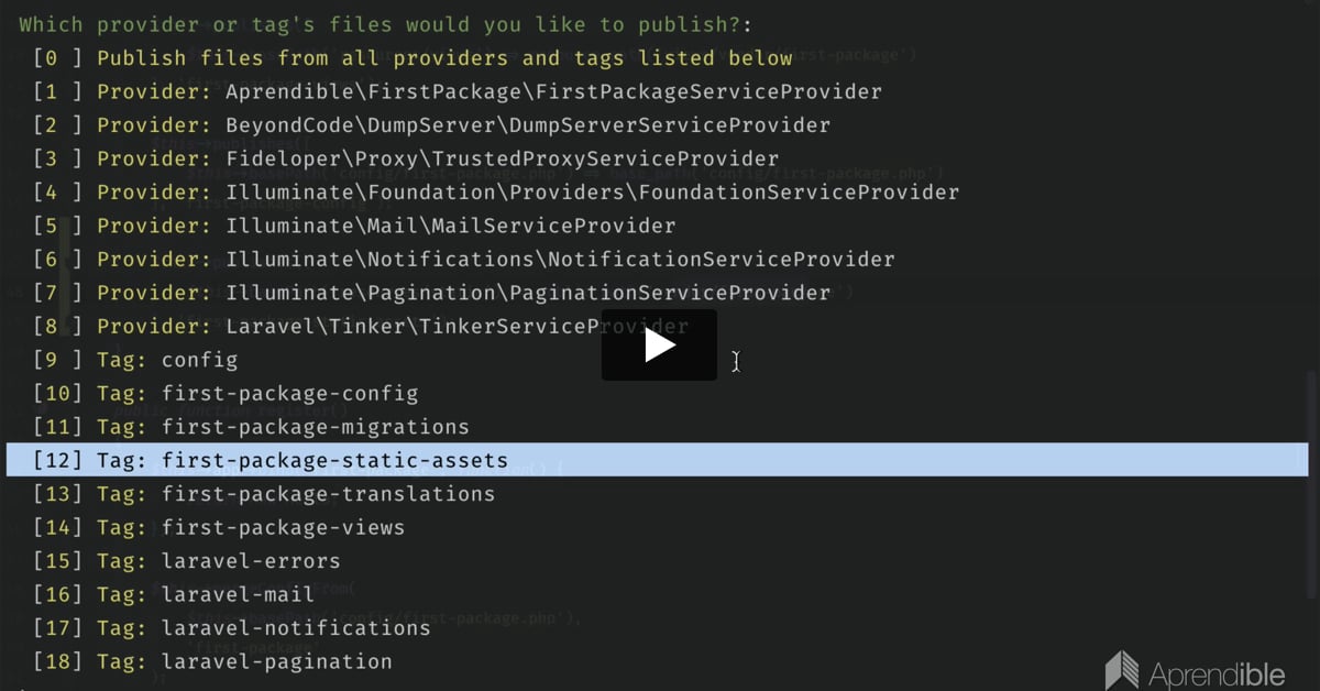 15. Cómo agregar assets a los paquetes