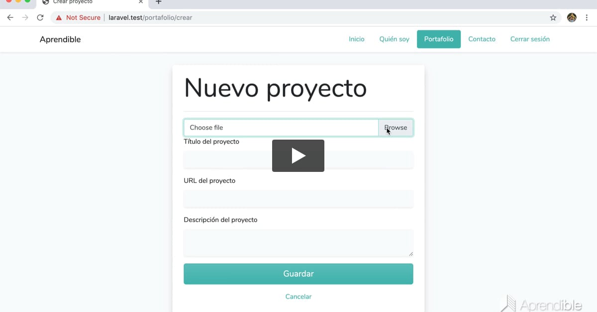 3. Cómo subir imágenes