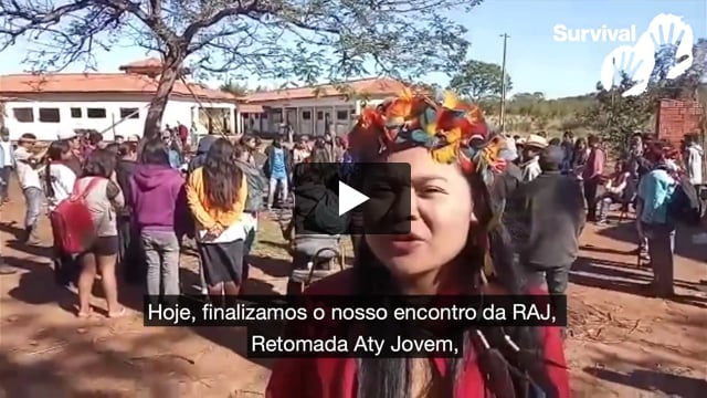"Nós jovens estamos aqui para reivindicar as nossas demandas"