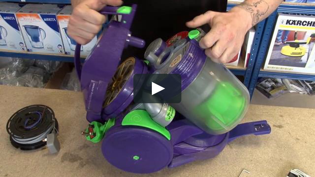 bænk Barbermaskine vores How to replace the cable rewind on a Dyson DC05 on Vimeo