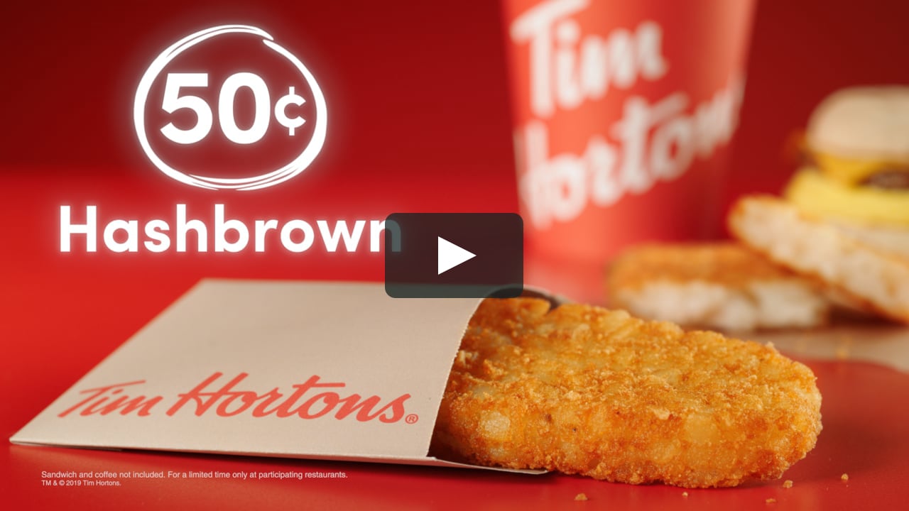 Tim Hortons Us Hashbrown On Vimeo Tim Hortons Us Hashbrown On Vimeo