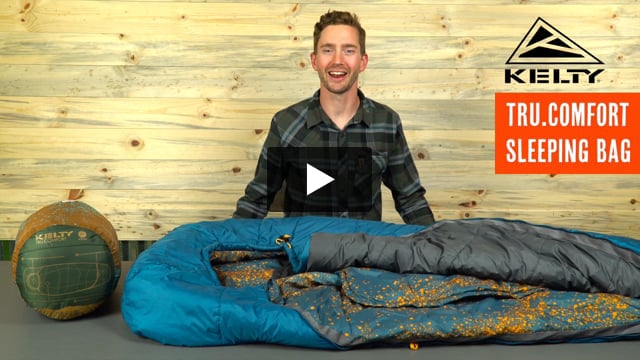 Tru.Comfort 35 Sleeping Bag: 35F Synthetic - Kids' - Video