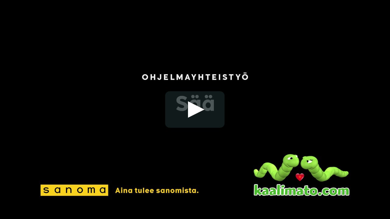 Kaalimato: Ohjelmayhteistyö, sää on Vimeo