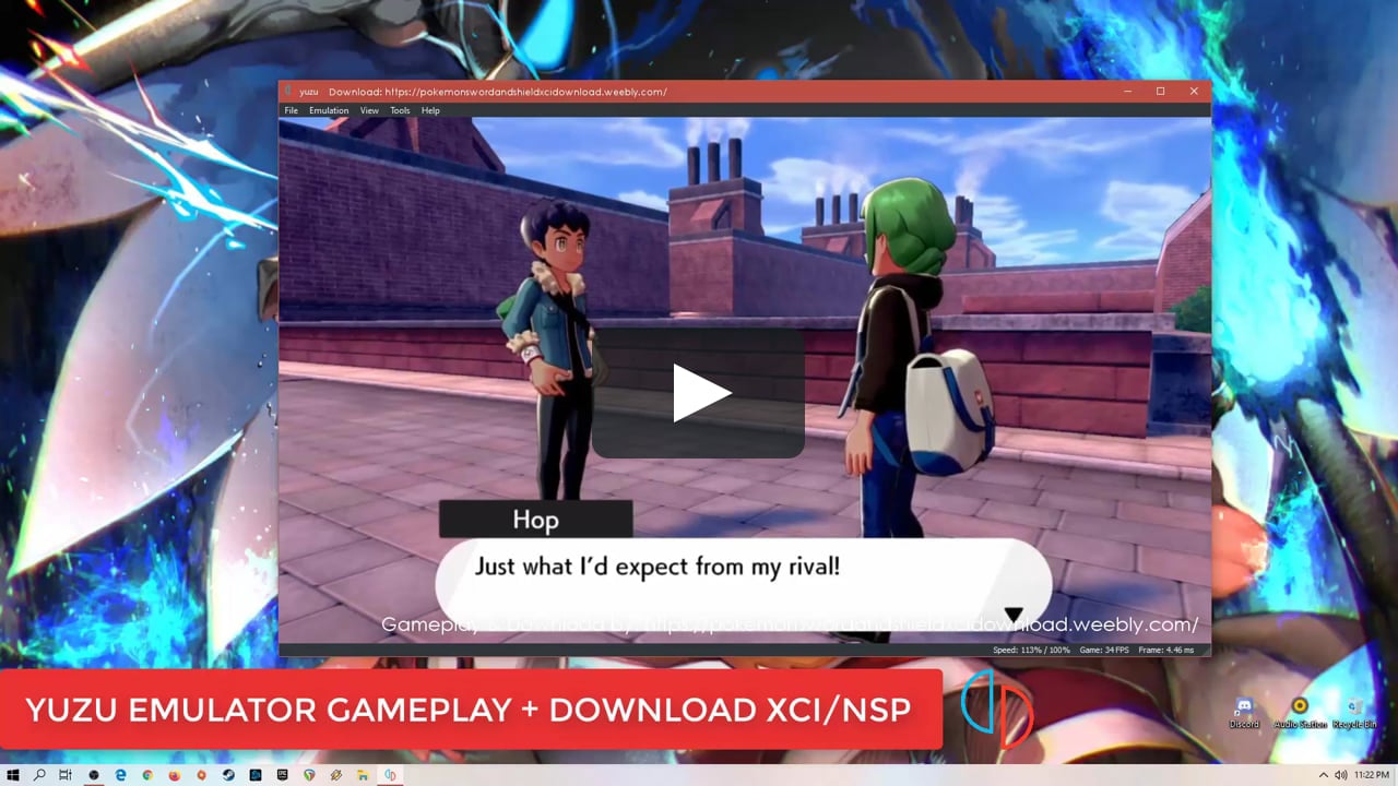 Pokémon Shield Download PC XCI + Yuzu Emulator ��� on Vimeo
